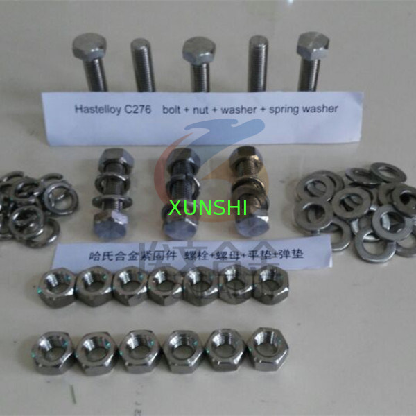 Hastelloy C-276 Fasteners for Nuclear Power Industry Bolt Nut Screw U shape bolt